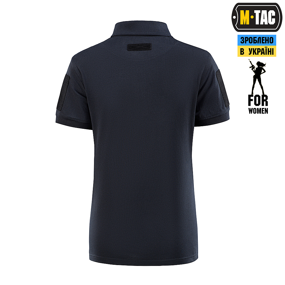 Поло М-Тас тактичне Lady Dark Navy Blue 65/35 Фото 2